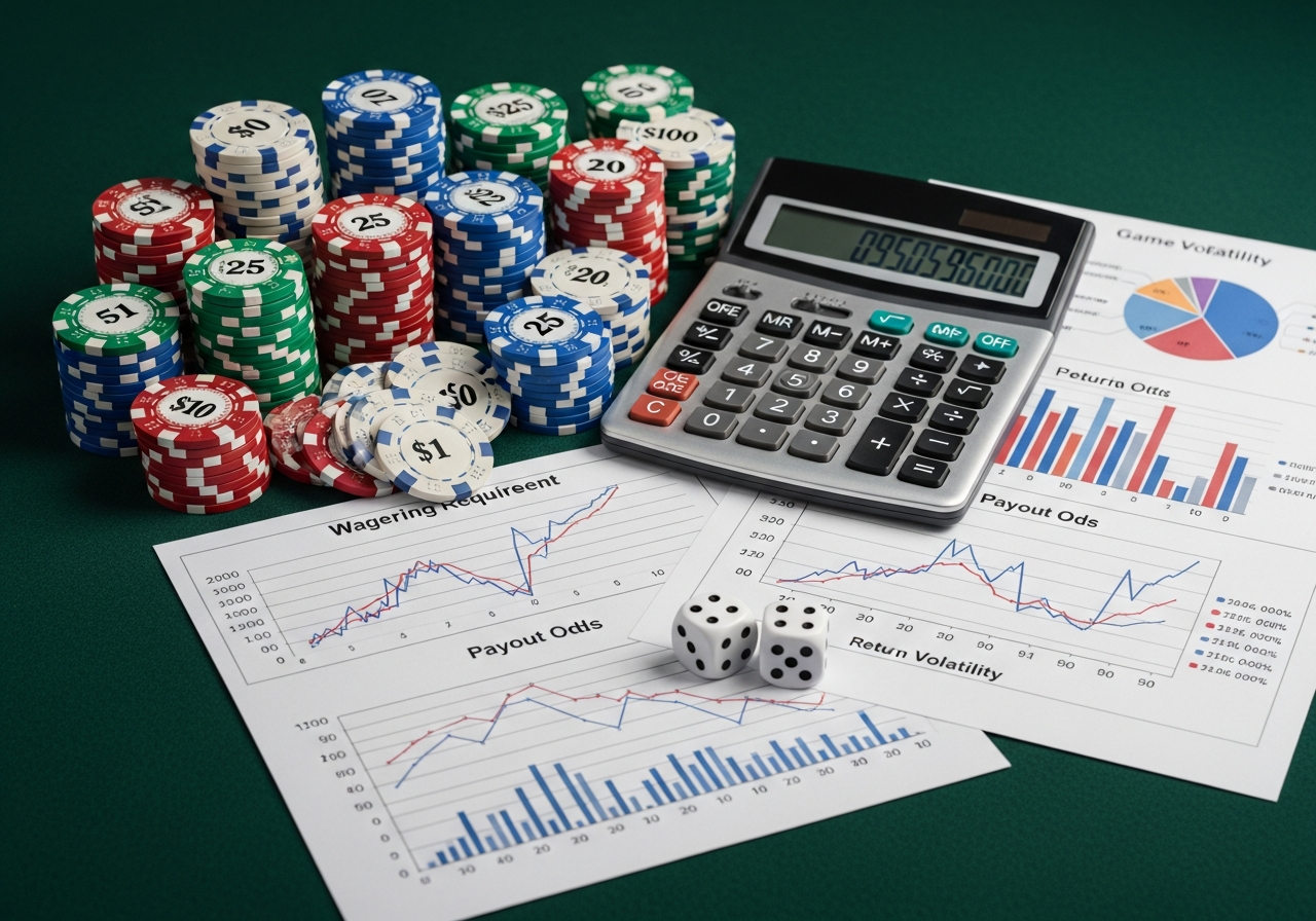 متطلبات الرهان (Wagering Requirements) وطريقة حسابها قبل سحب المكافأة في مصر